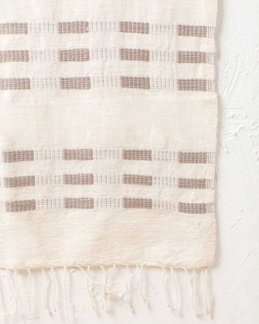 Soho Cotton Hand Towel - Stone