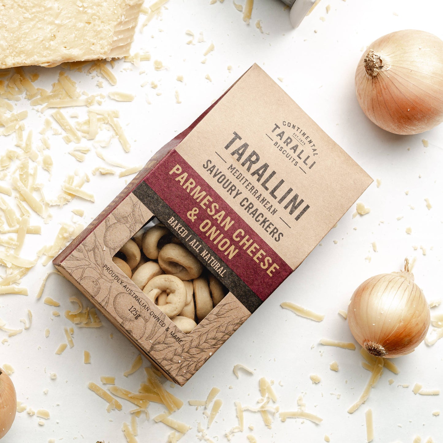 TARALLINI - Parmesan Cheese & Onion