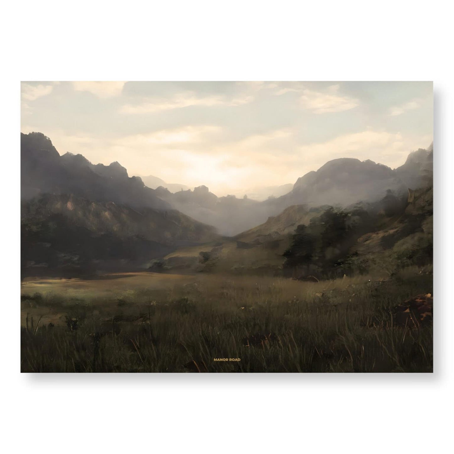 The Landscape Greaseproof Paper - A4