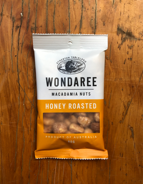 Honey Roasted Macadamias - 80g