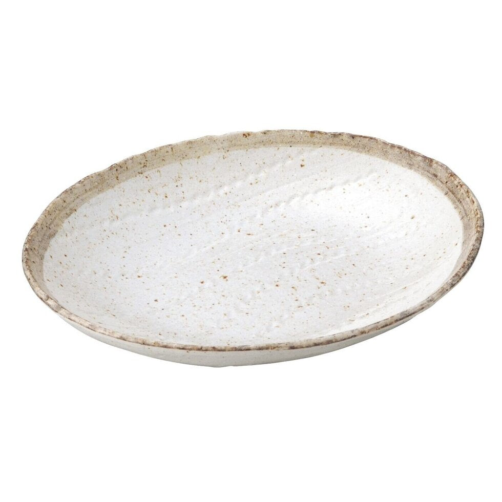 SHIROKARATSU - Large Oval Plate