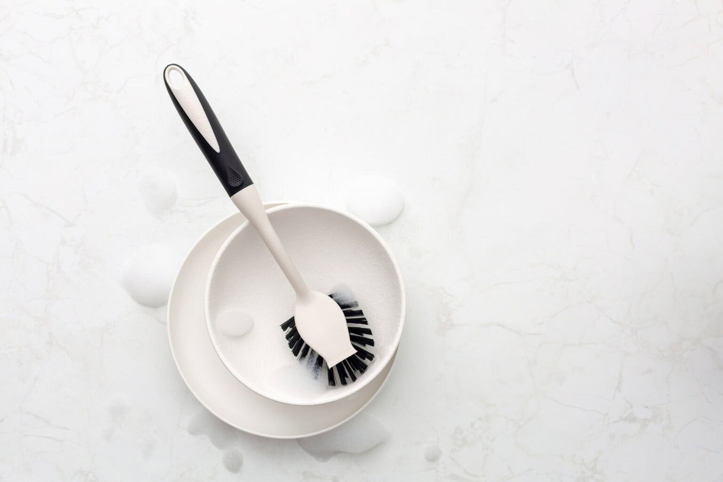 Dish Brush – Black & Pebble