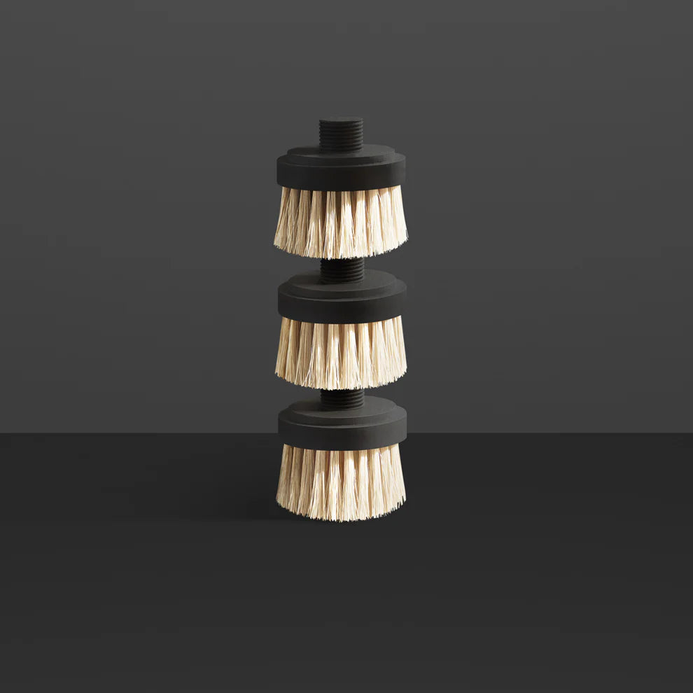Yeseco V1 Brush Heads x 3 - Black