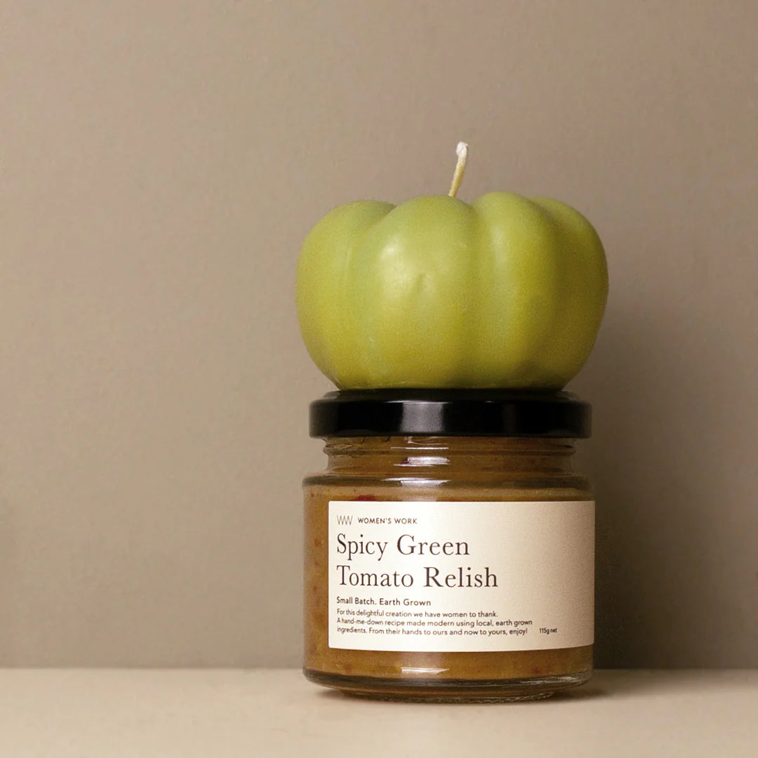 Two Green Tomatoes - A Relish & Candle Gift Set PETITE