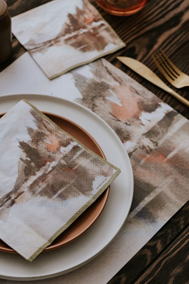 The Lake Napkins - Cocktail