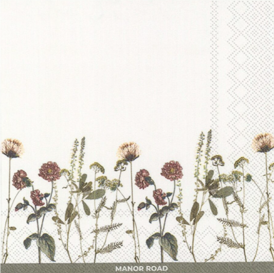 Wildflower Napkins - COCKTAIL