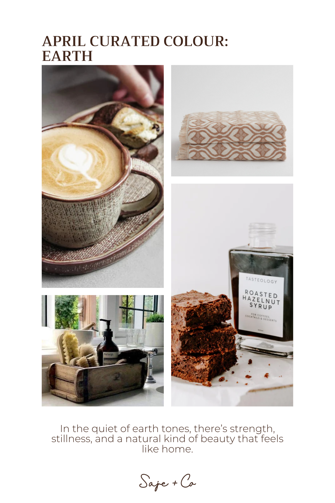 may curated colour: earth
