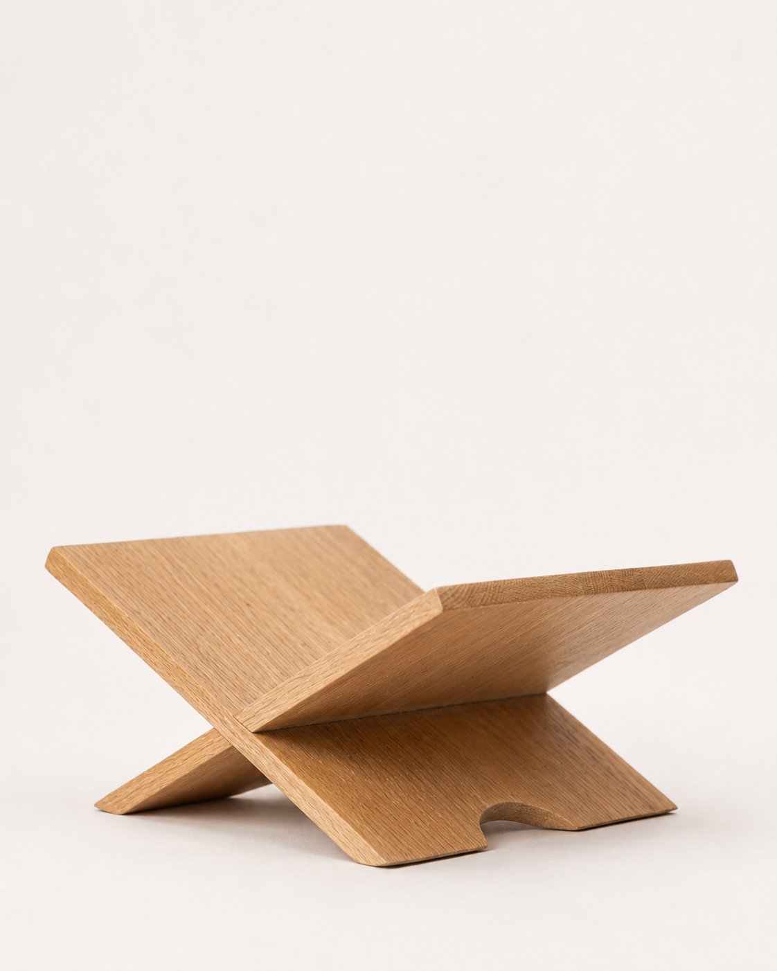 Oak Book Stand