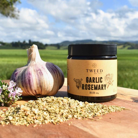 Garlic Rosemary Rub - Jar 40g