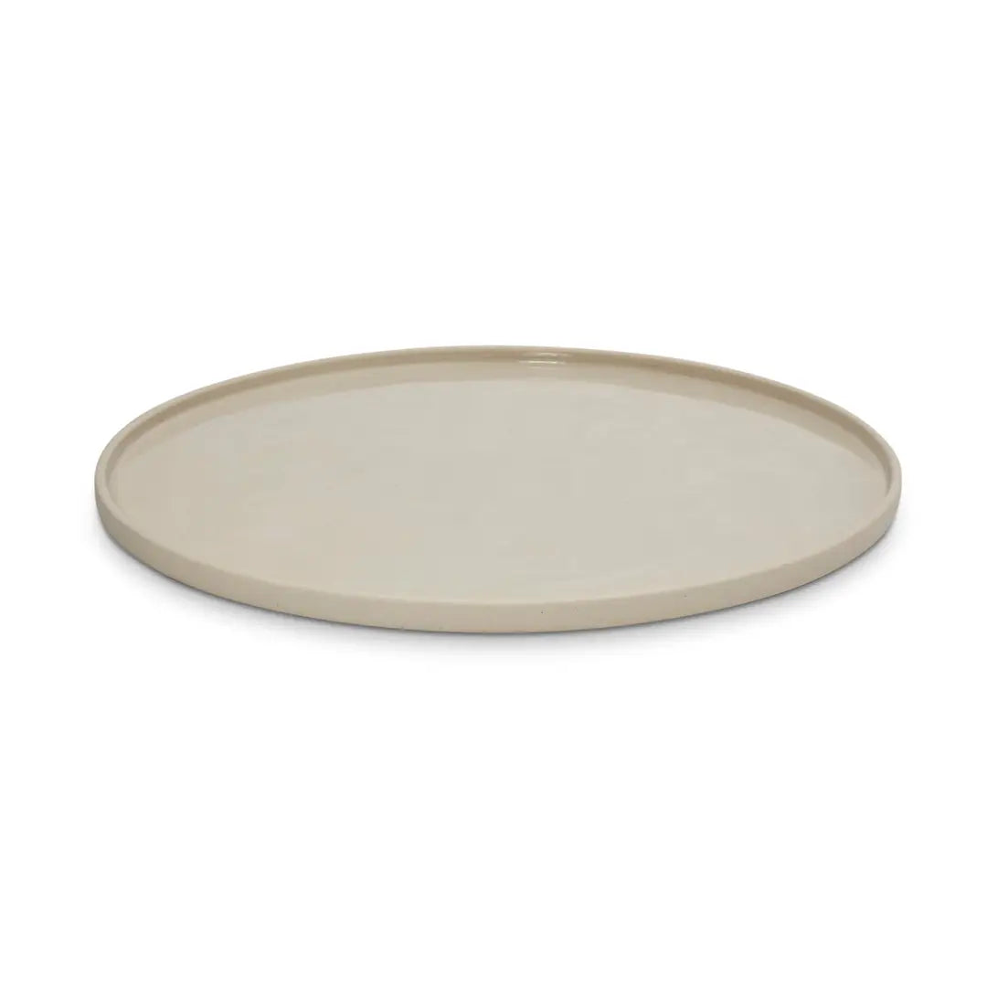 Cloud Round Platter - Chalk (L)