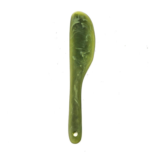Resin Cheese Knife - Olive Marble