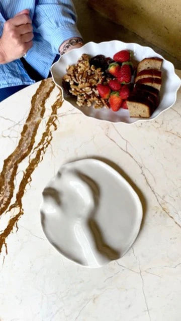Sharing Plate Chalk Small - PRE-ORDER