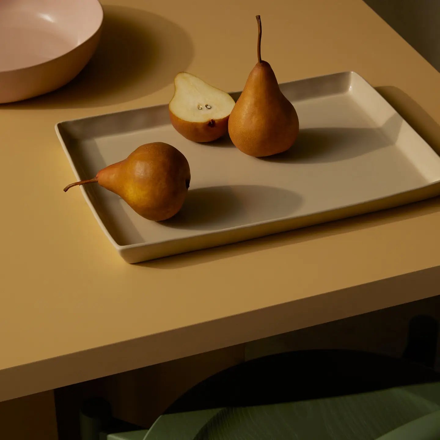 Cloud Rectangle Platter - Chalk White (XL)