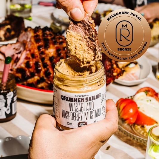 Wasabi & Raspberry Mustard 260g