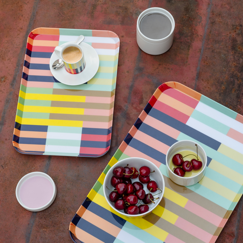 Melamine Serving Tray - Havana
