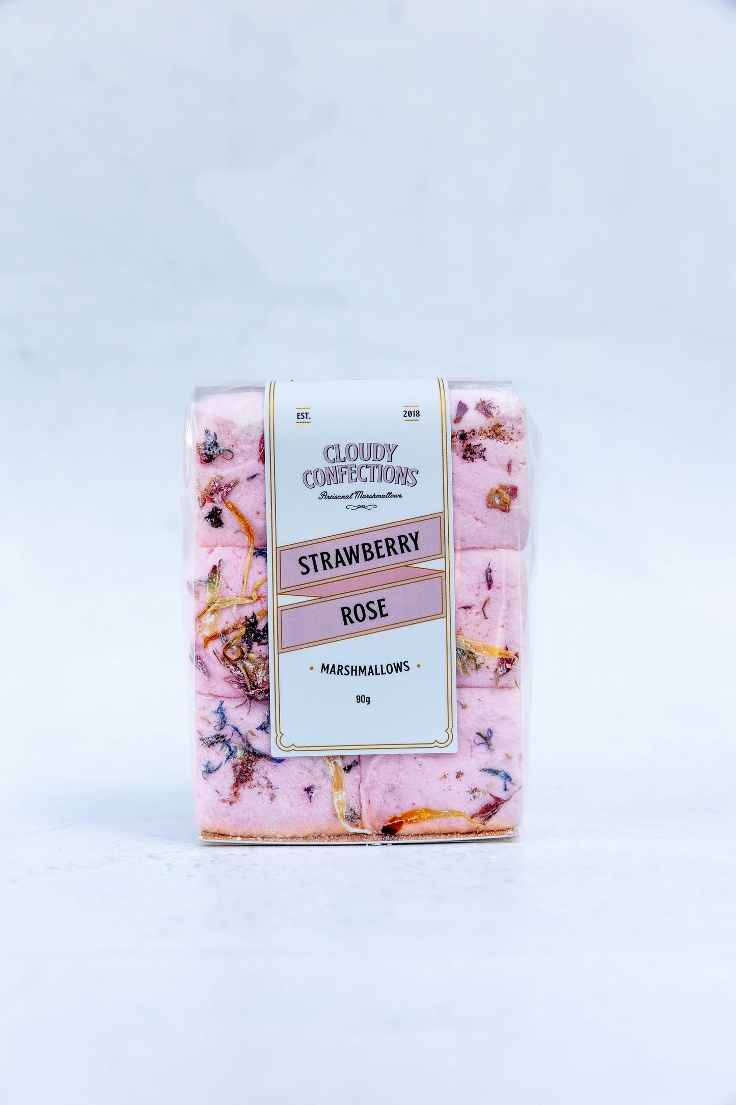 Strawberry Rose Marshmallows