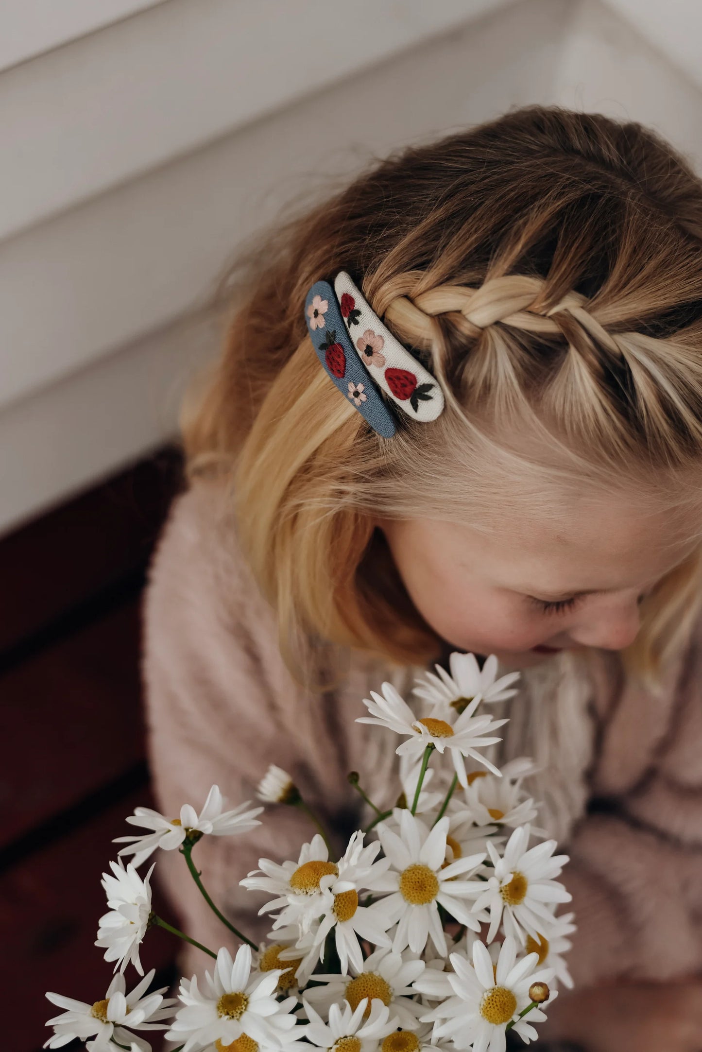 Strawberry Fields Hair Clip Set