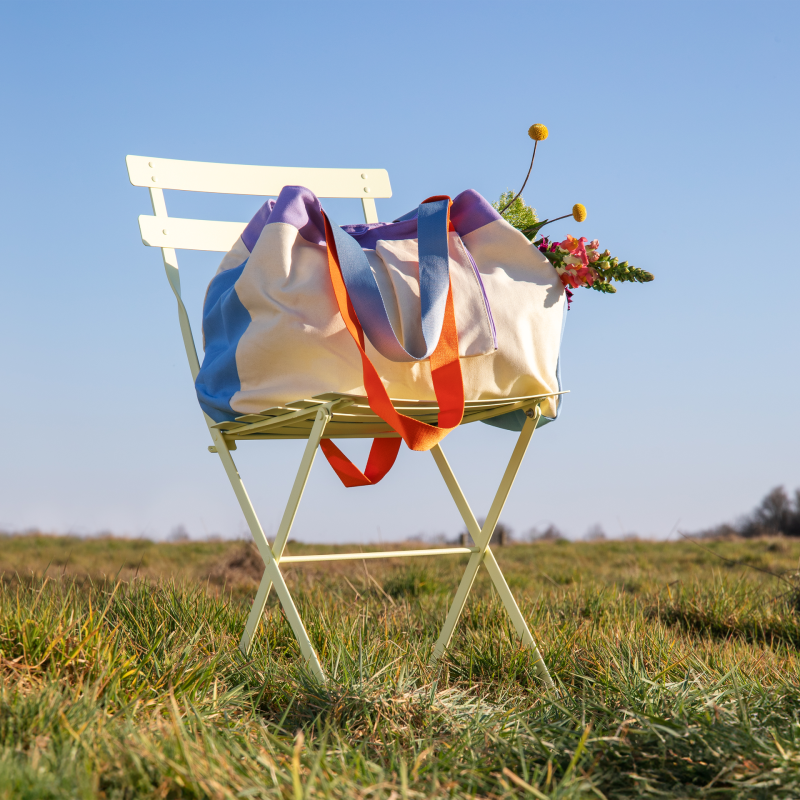 Canvas Beach Bag - Toni