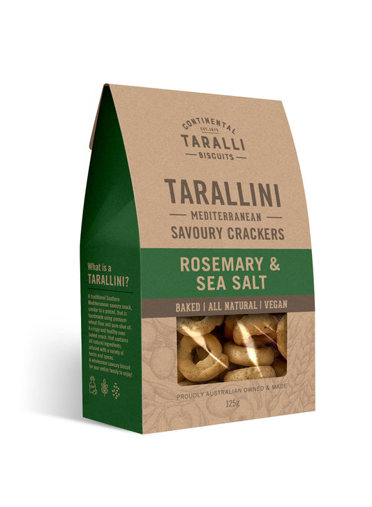 TARALLINI - Rosemary & Sea Salt