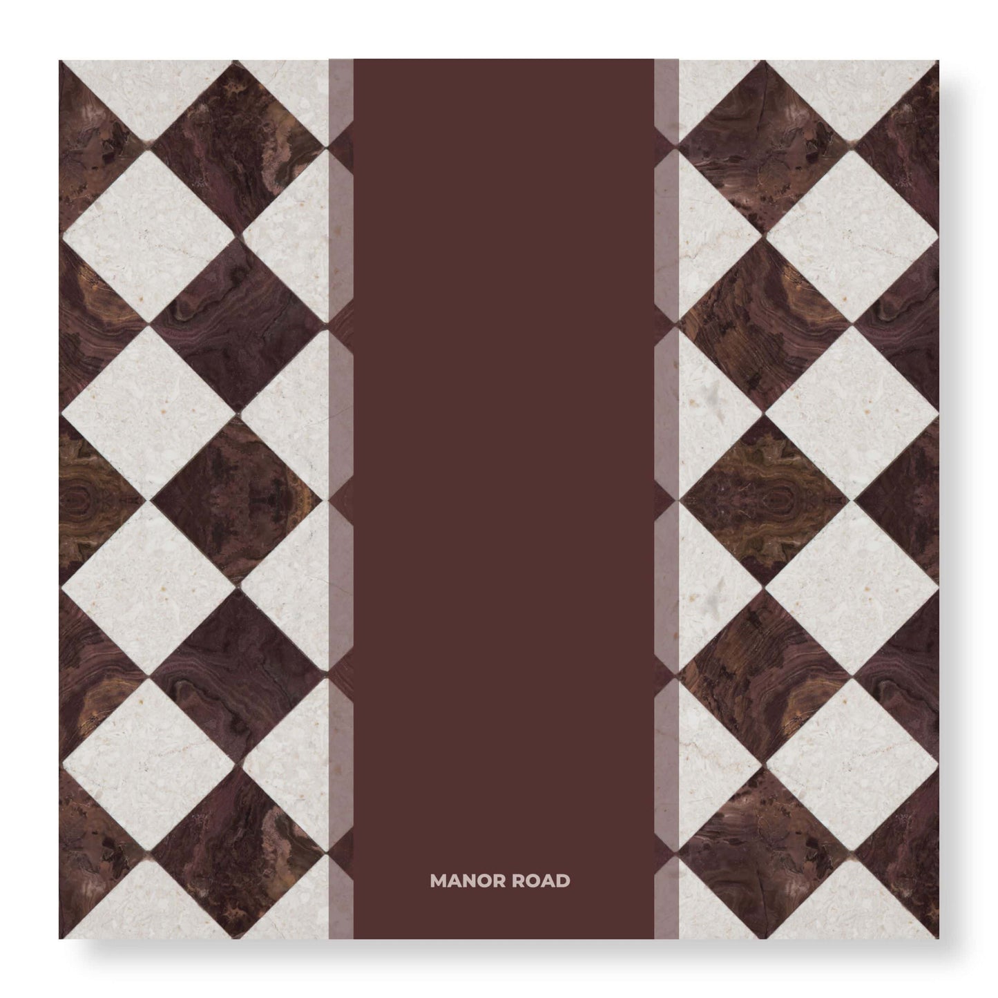 Marbled Bordeaux Cheese Board Presentation Cards