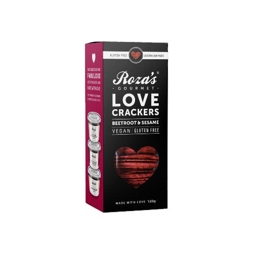 Roza's GF Wafer Love - Beetroot & Sesame