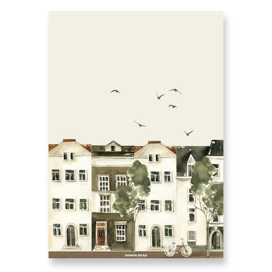 City Life Greaseproof Paper - A3
