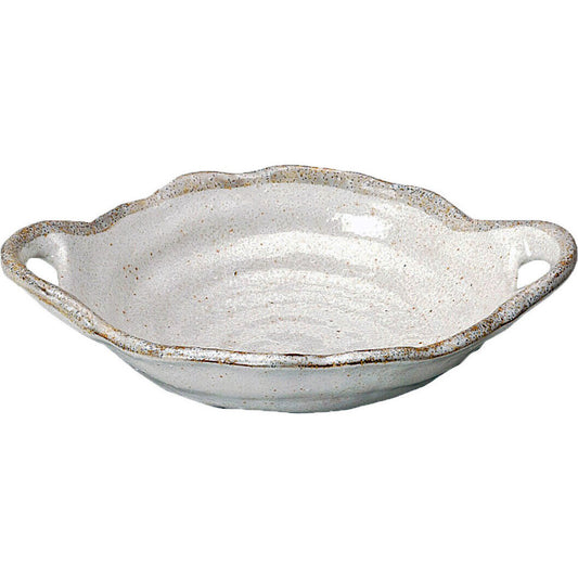 SHIROKARATSU - Small Serving Dish with Handles