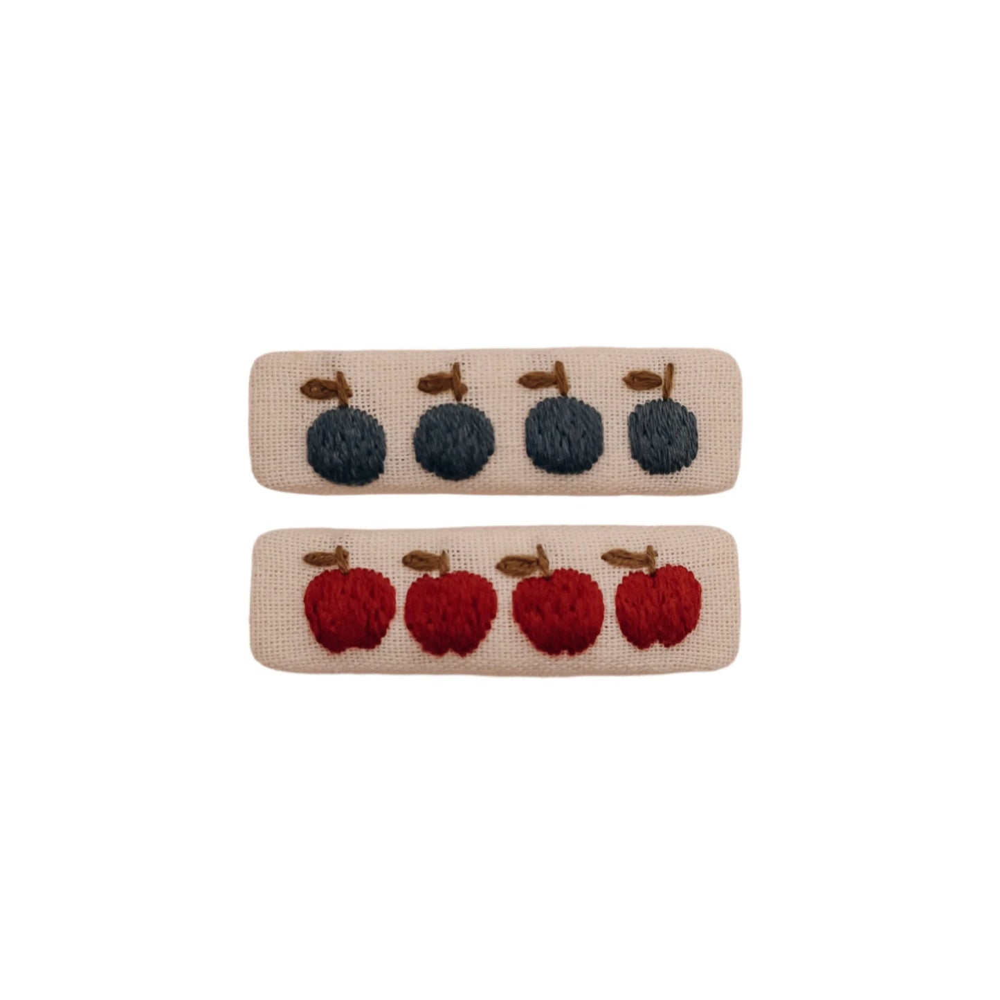 Market Hair Clip Set - White
