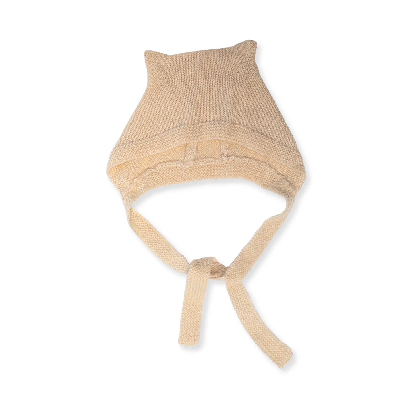 Luxury Mohair Bonnet - Linen (0-3M)