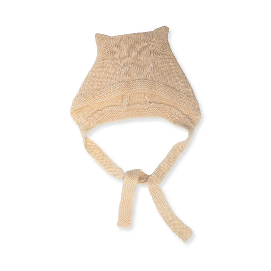 Luxury Mohair Bonnet - Linen (24-36M)
