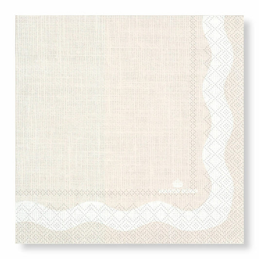 Linen (Wave Beige) Napkins - Dinner