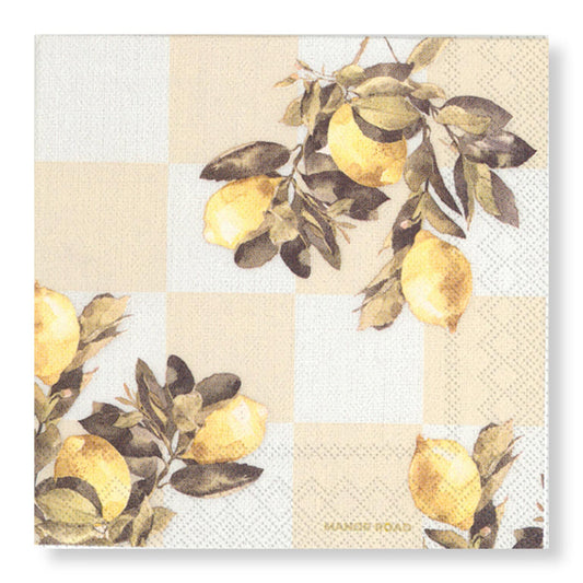 Citrons Napkins - Cocktail
