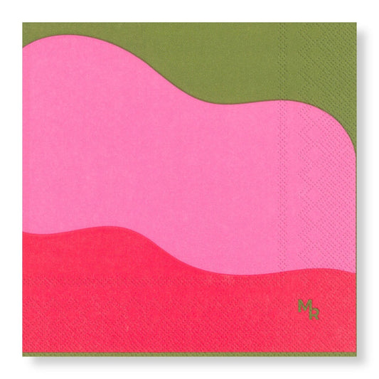 Colour Flow Napkins - Cocktail