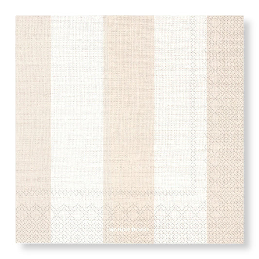 Naturals Stripe Napkins - Dinner