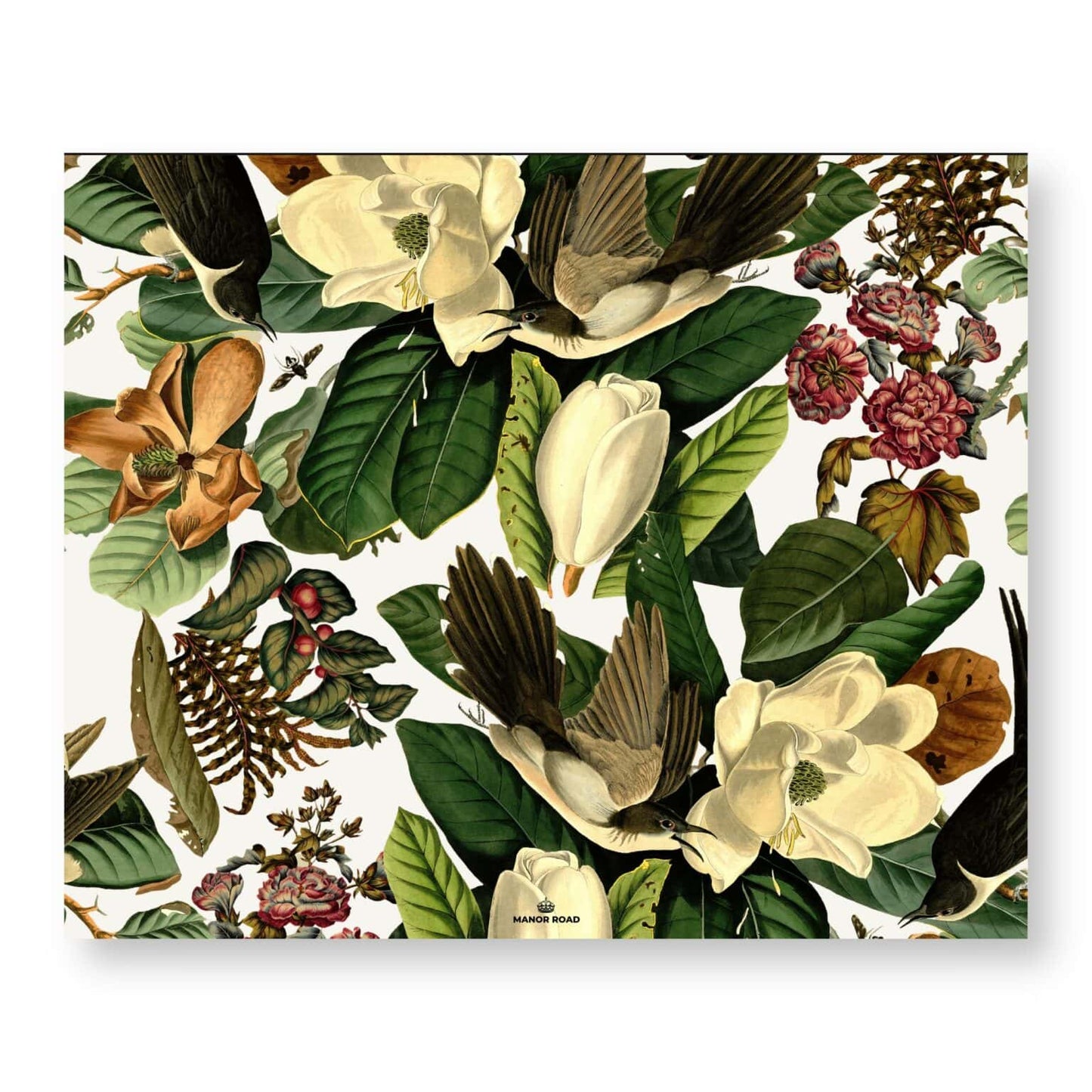 Magnolia Blooms Paper Placemat Pad - 30 sheets