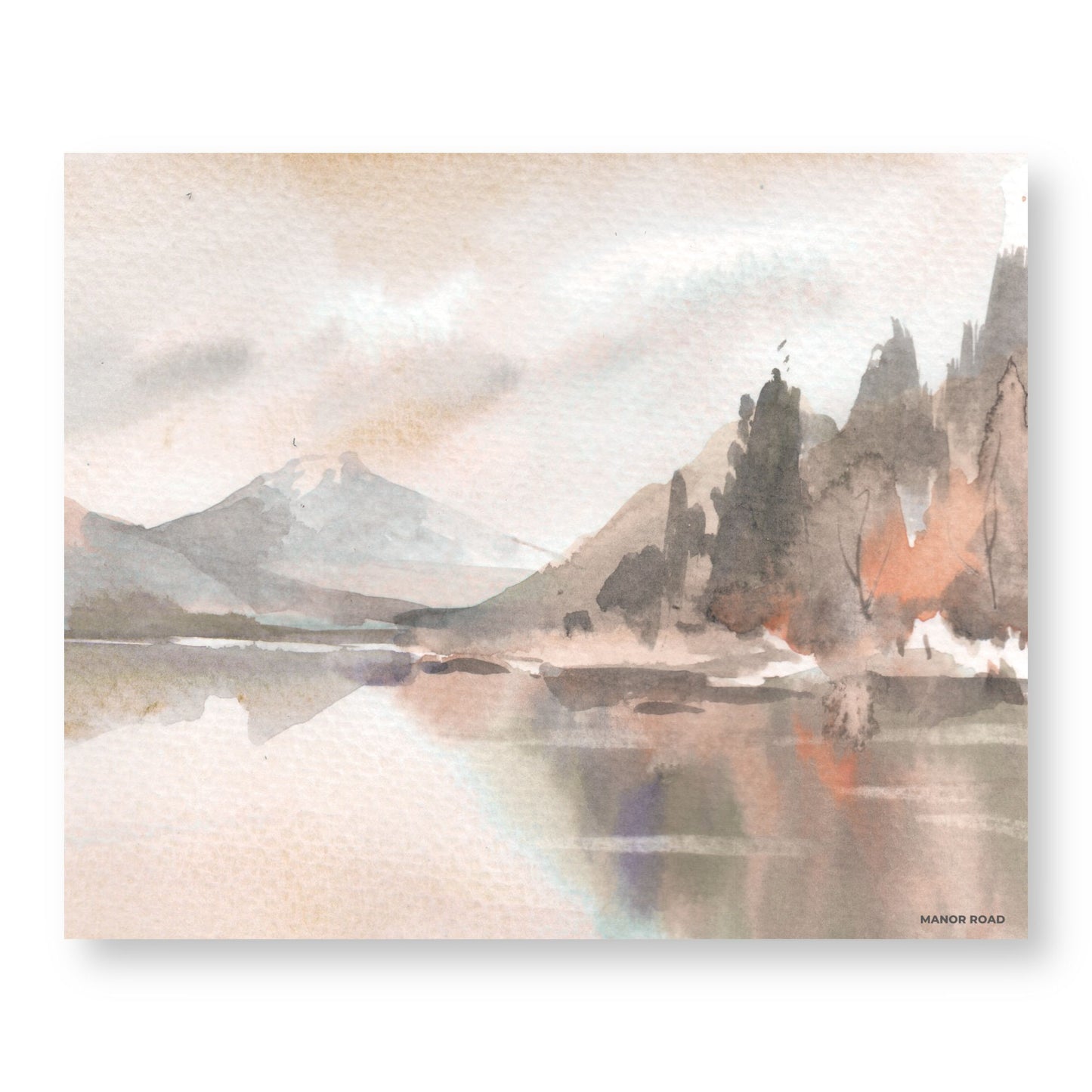 The Lake Paper Placemat Pad - 30 sheets