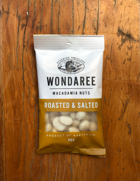 Roasted & Salted Macadamias - 80g