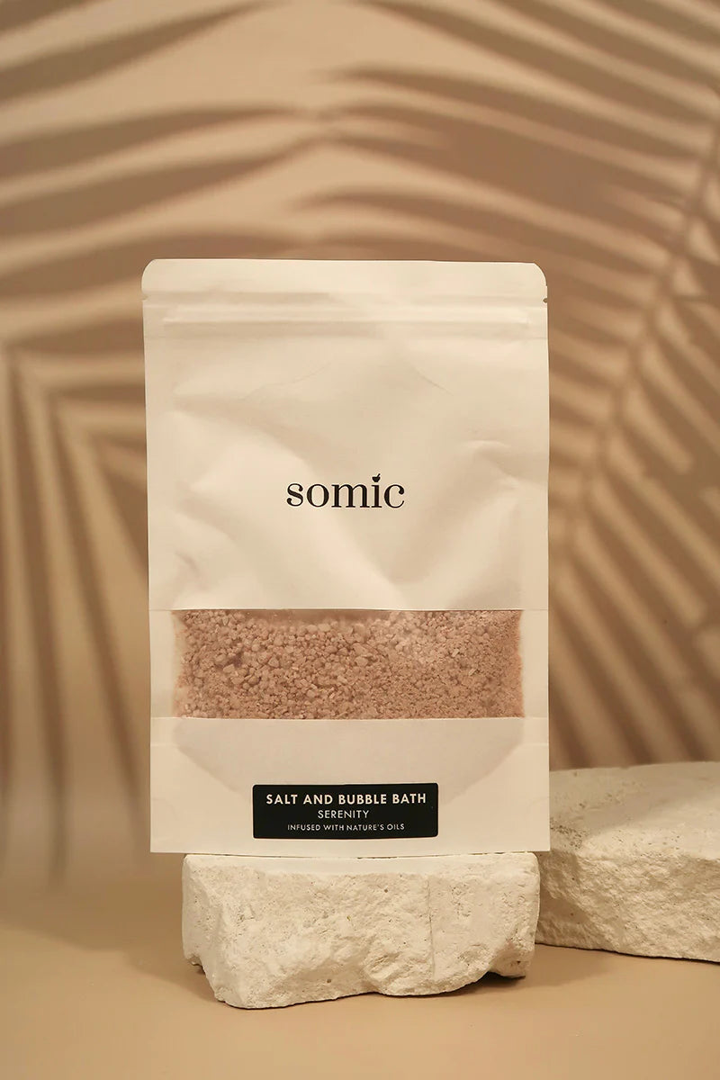 Serenity Salt & Bubble Bath 100g Packet