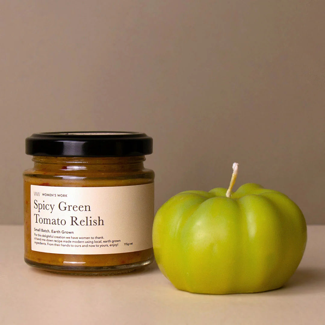 Two Green Tomatoes - A Relish & Candle Gift Set PETITE