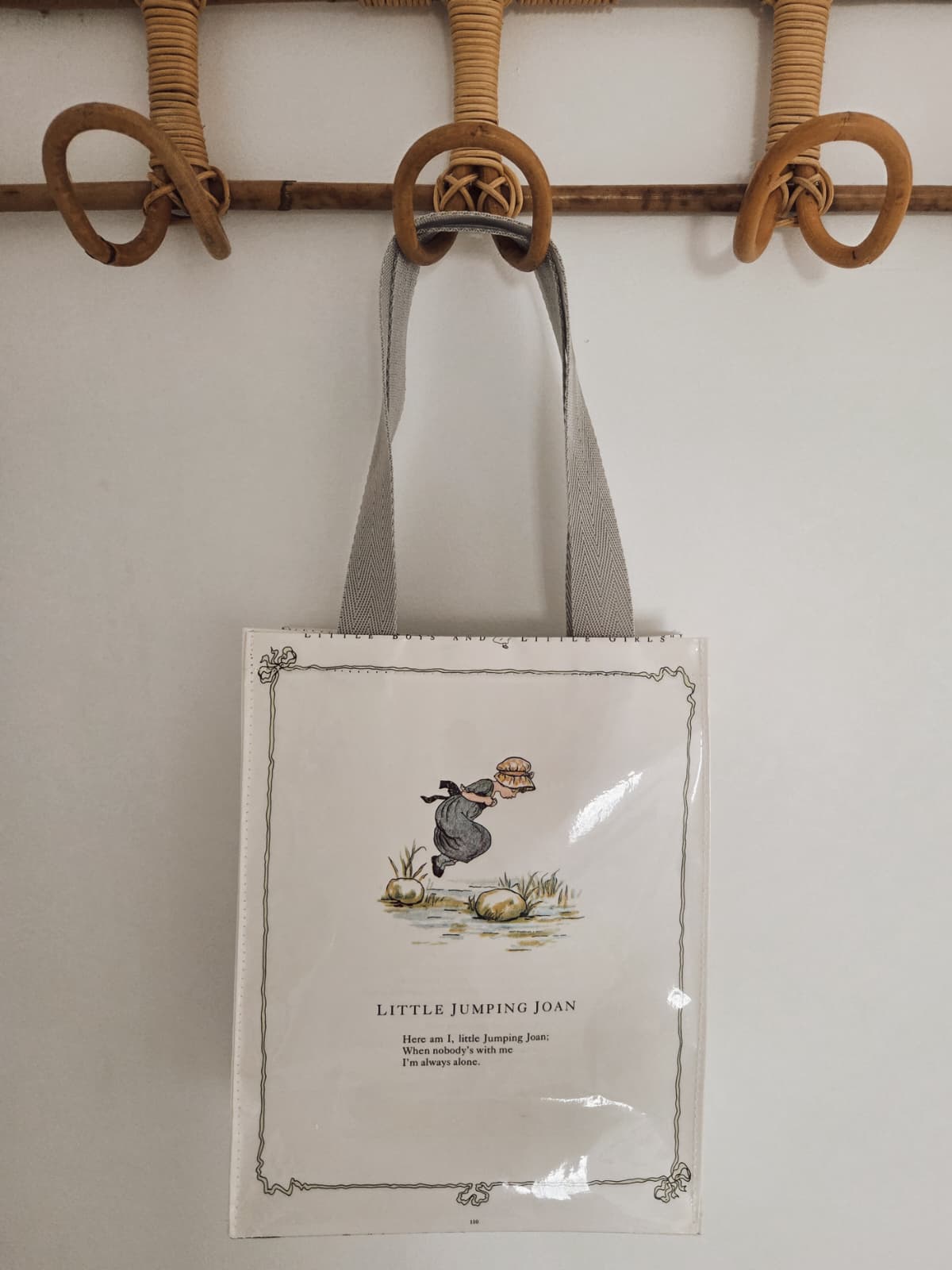 Story Book Baby Tote - Curly Locks + Jumping Joan