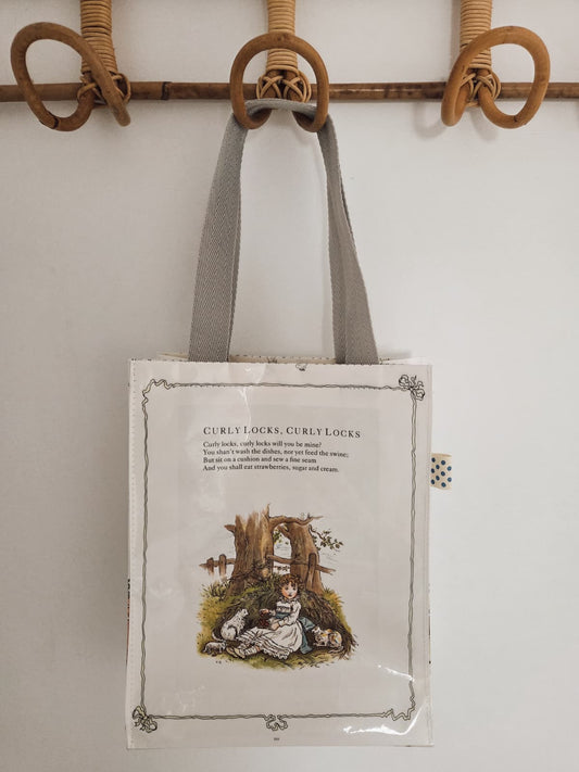 Story Book Baby Tote - Curly Locks + Jumping Joan