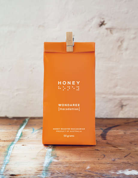 Honey Roasted Macadamias - 50g