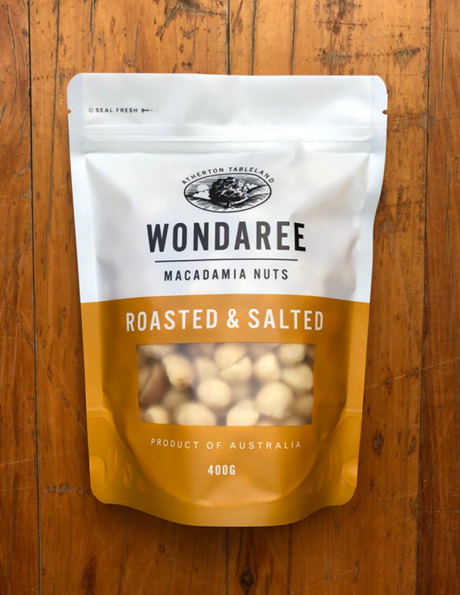 Roasted & Salted Macadamias - 400g