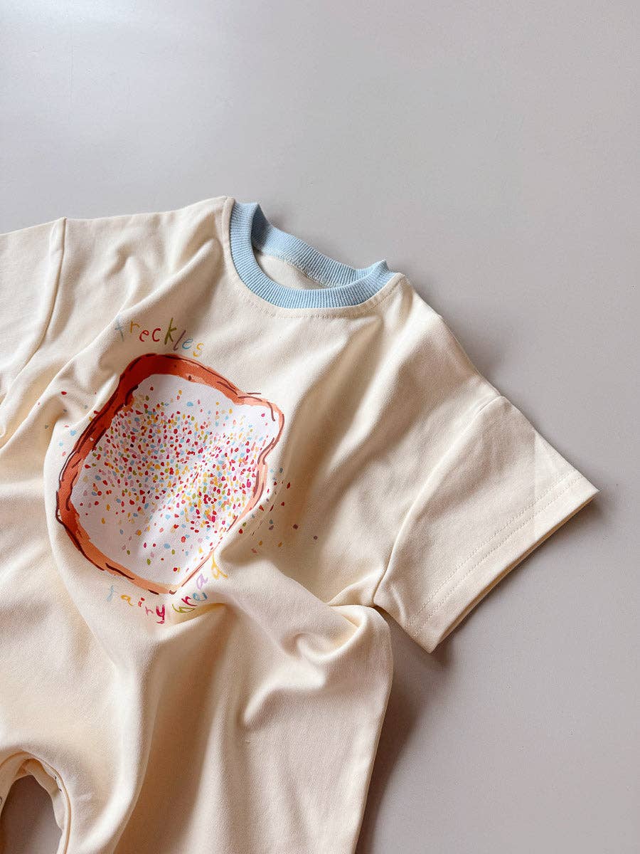 Fairy Bread Romper - Sunshine (6-12M)