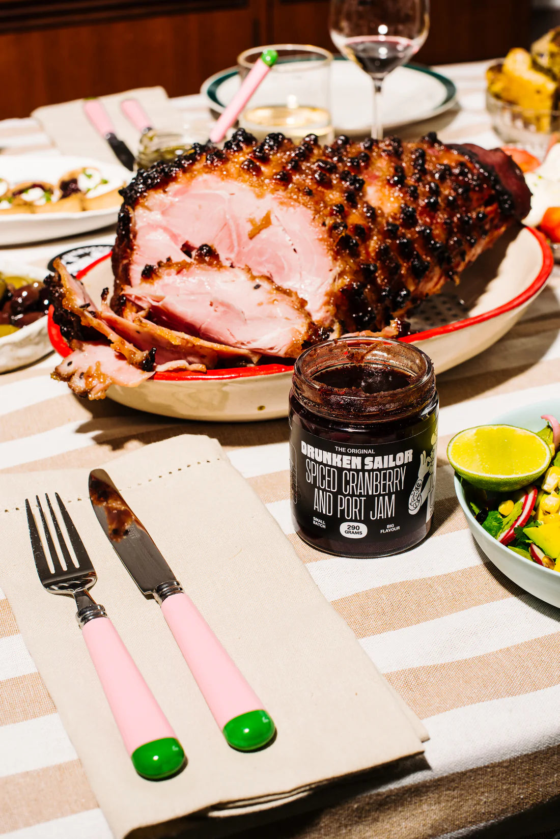 Spiced Cranberry & Port Jam 290g