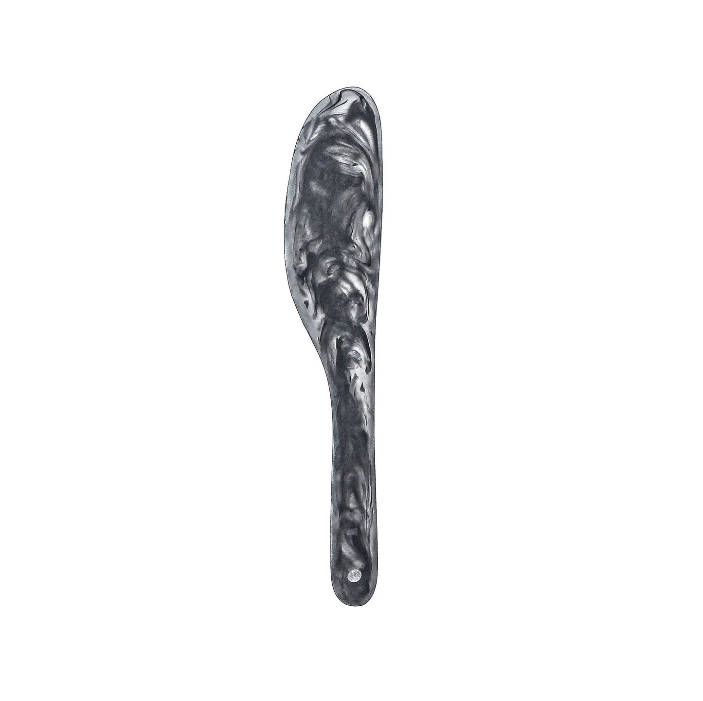 Resin Cheese Knife - Black Swirl