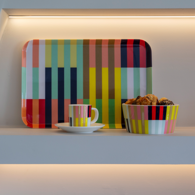 Melamine Serving Tray - Havana