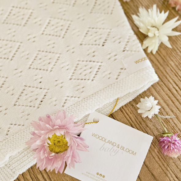 Lullaby Bonnet - Natural White