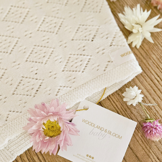 Lullaby Bonnet - Natural White