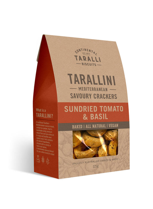TARALLINI - Sundried Tomato & Basil